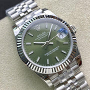 DATEJUST 41MM STAINLESS STEEL KHAKI DIAL