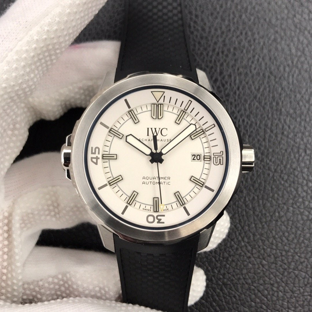 AQUATIMER AUTOMATIC STEEL CASE 44MM WHITE DIAL