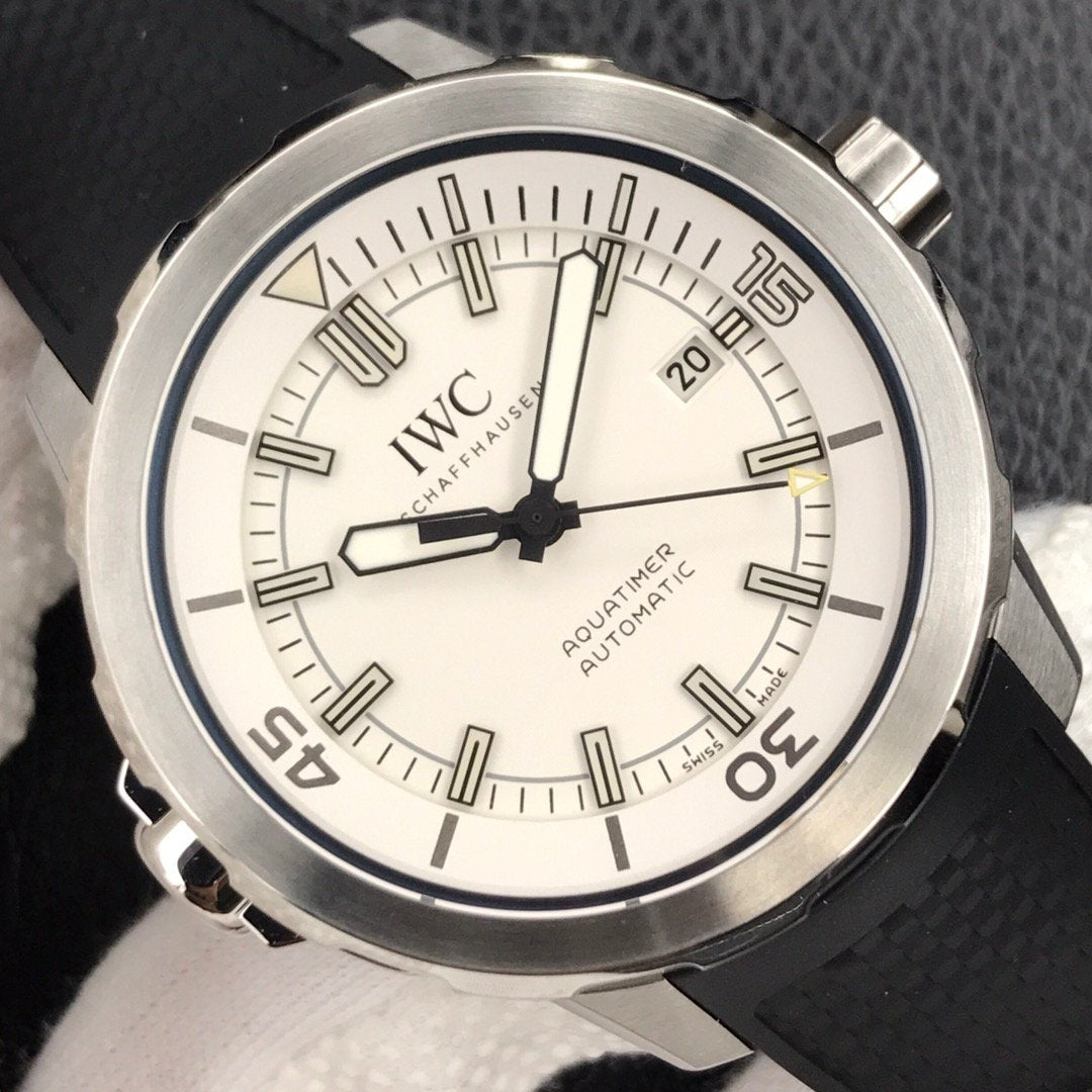 AQUATIMER AUTOMATIC STEEL CASE 44MM WHITE DIAL