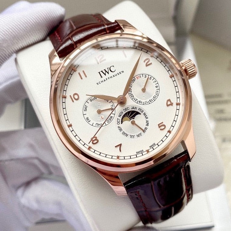 PORTUGUESE PERPETUAL CALENDAR ROSE GOLD