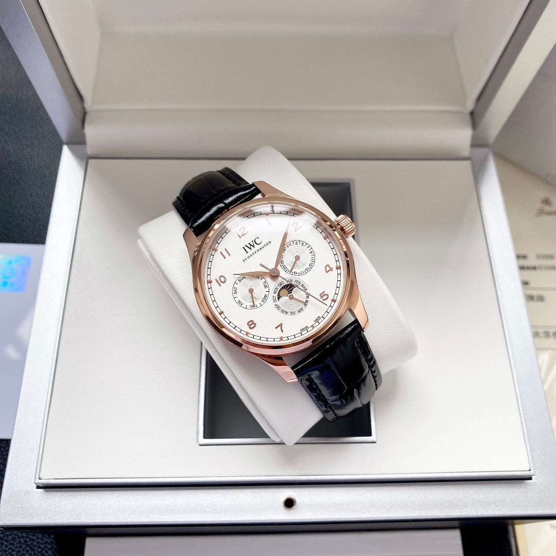 PORTUGUESE PERPETUAL CALENDAR ROSE GOLD