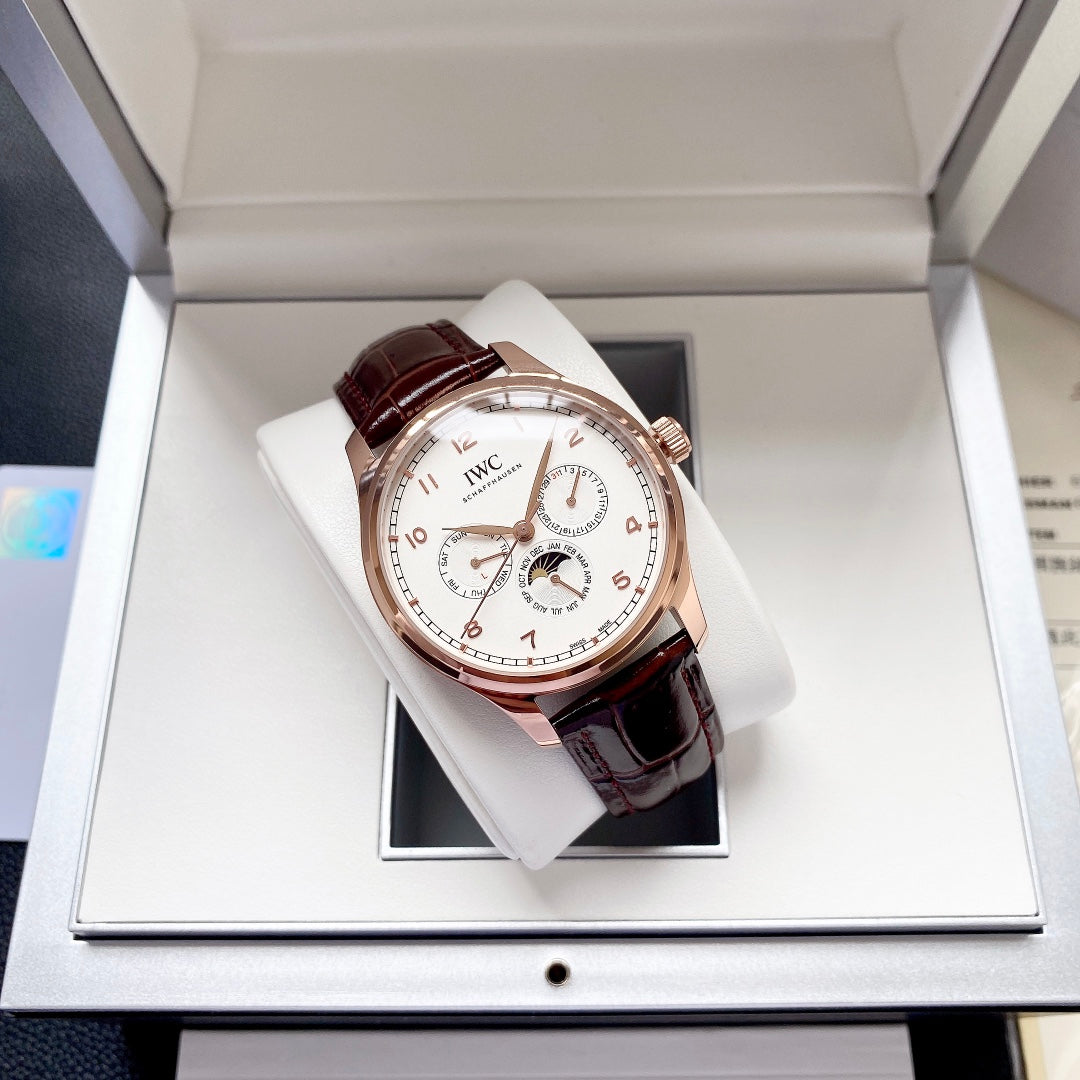 PORTUGUESE PERPETUAL CALENDAR ROSE GOLD