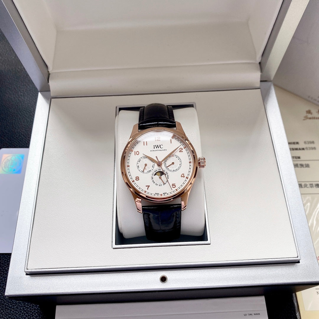 PORTUGUESE PERPETUAL CALENDAR ROSE GOLD