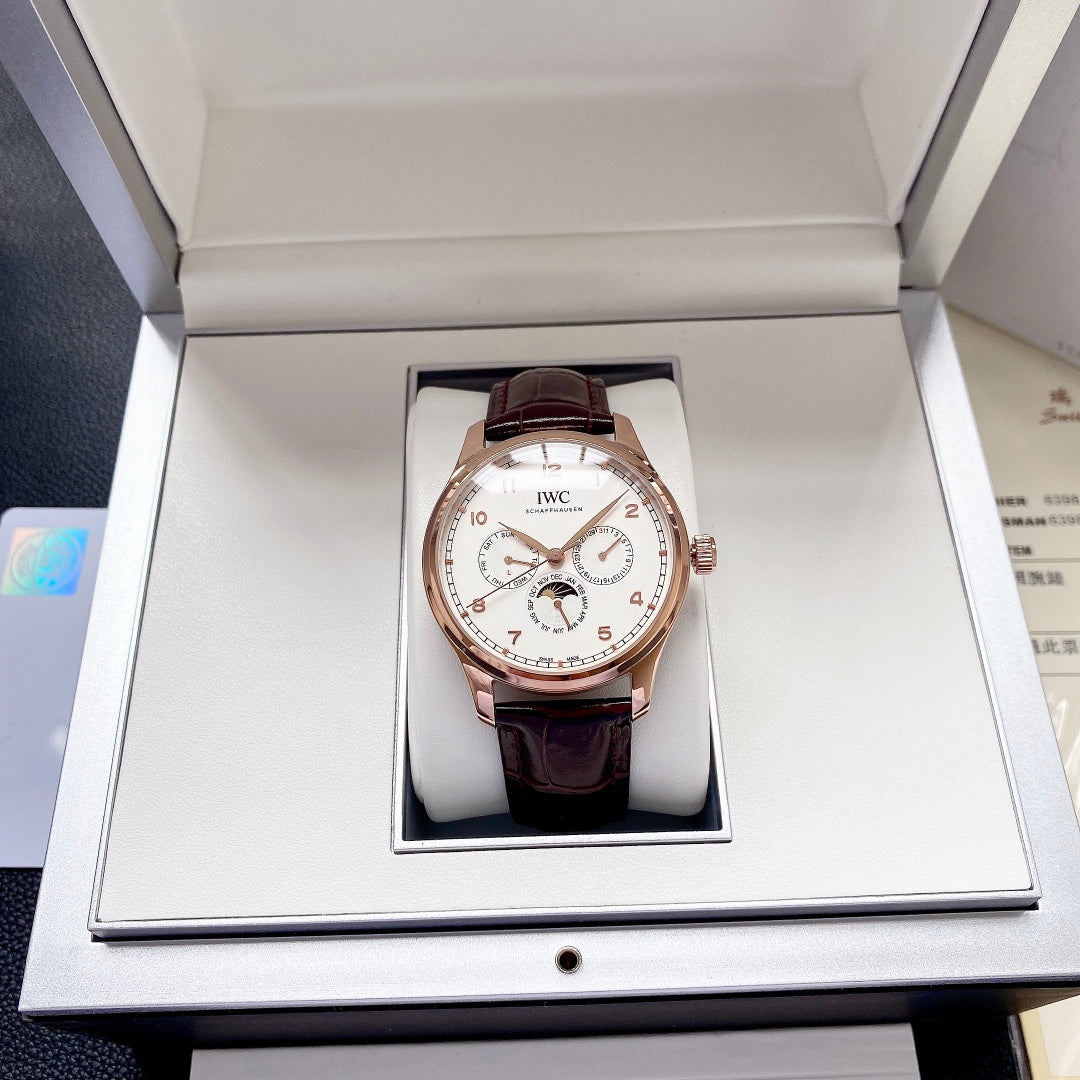 PORTUGUESE PERPETUAL CALENDAR ROSE GOLD