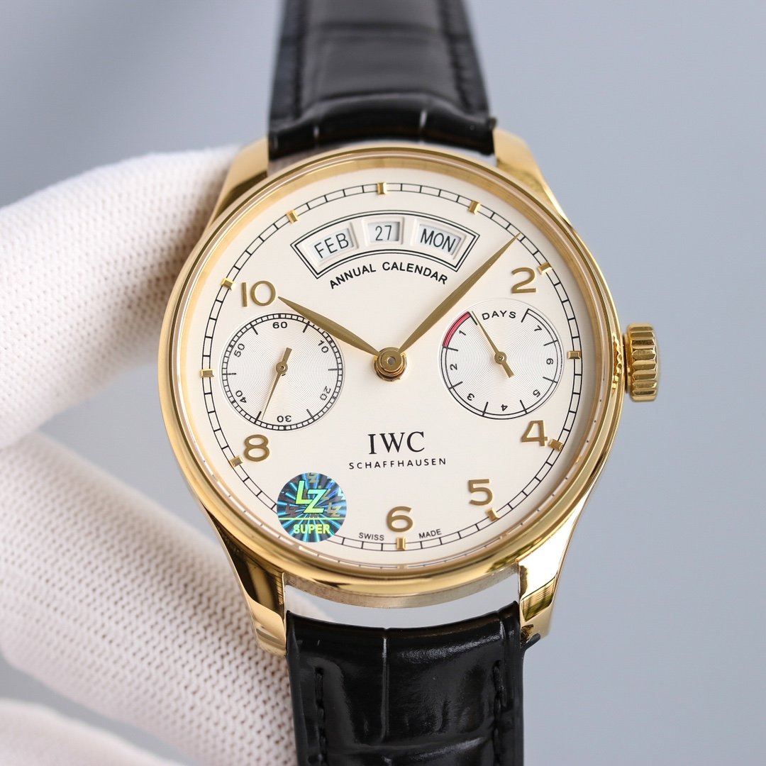 PORTUGUESE ANNUAL CALENDAR LEATHER STRAP