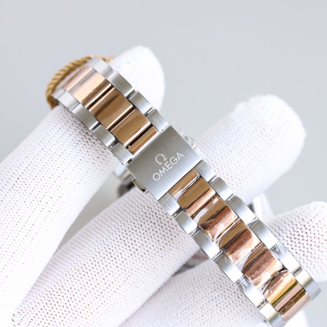 SEAMASTER CO-AXIAL 34MM ROSE GOLD STEEL