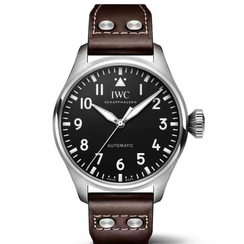 BIG PILOT 43MM STEEL BLACK DIAL