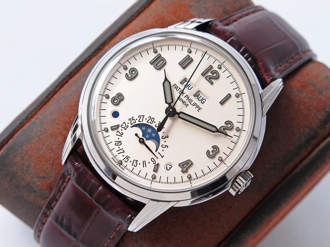PATEK ANNUAL CALENDAR 5320G-001 CREAM DIAL
