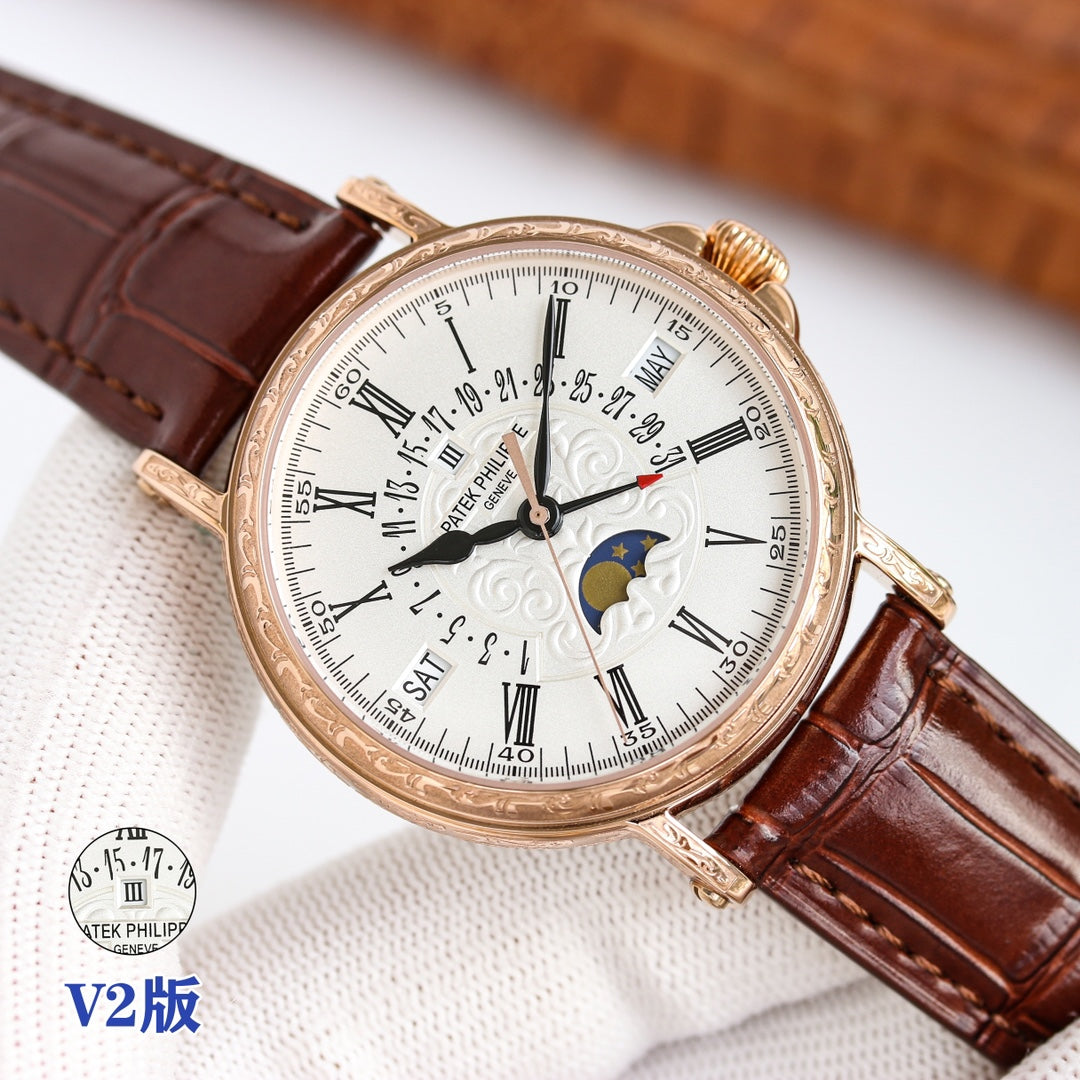 PATEK PERPETUAL CALENDAR PINK GOLD
