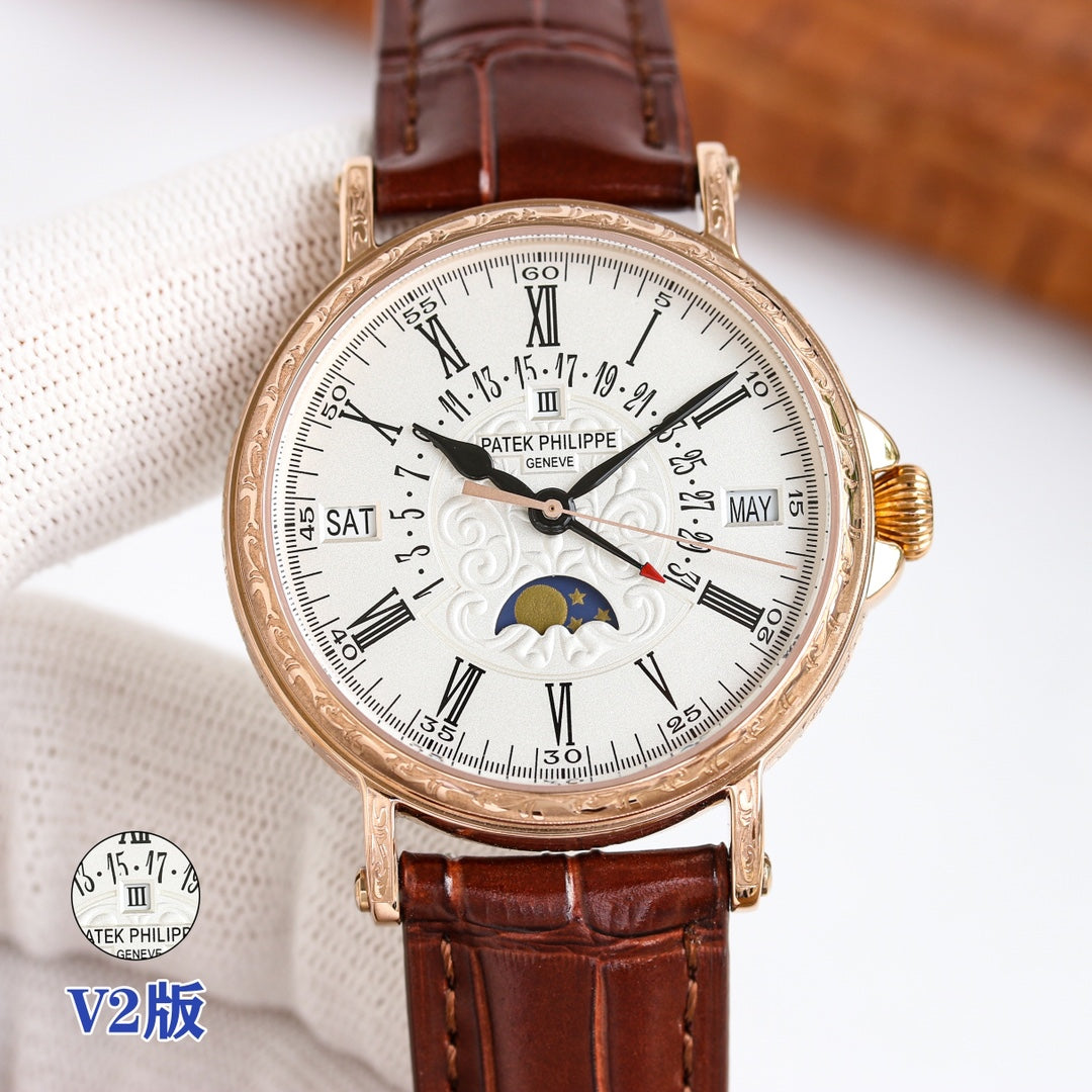 PATEK PERPETUAL CALENDAR PINK GOLD