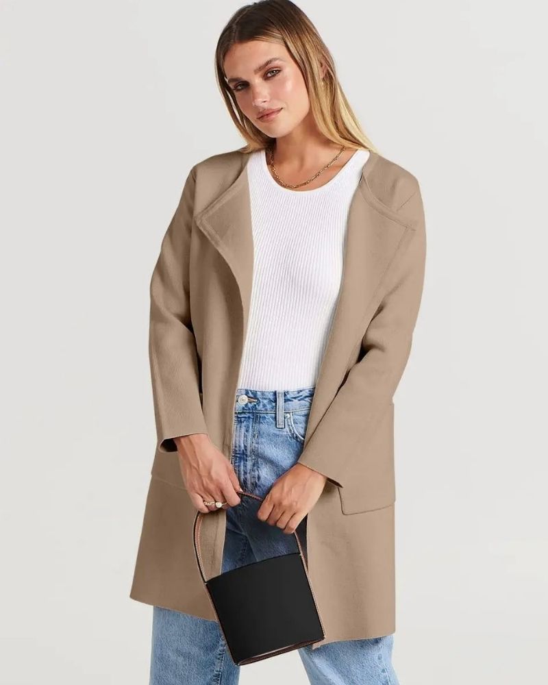 ELENCE - STYLISH & ELEGANT TOPCOAT #VEV39937