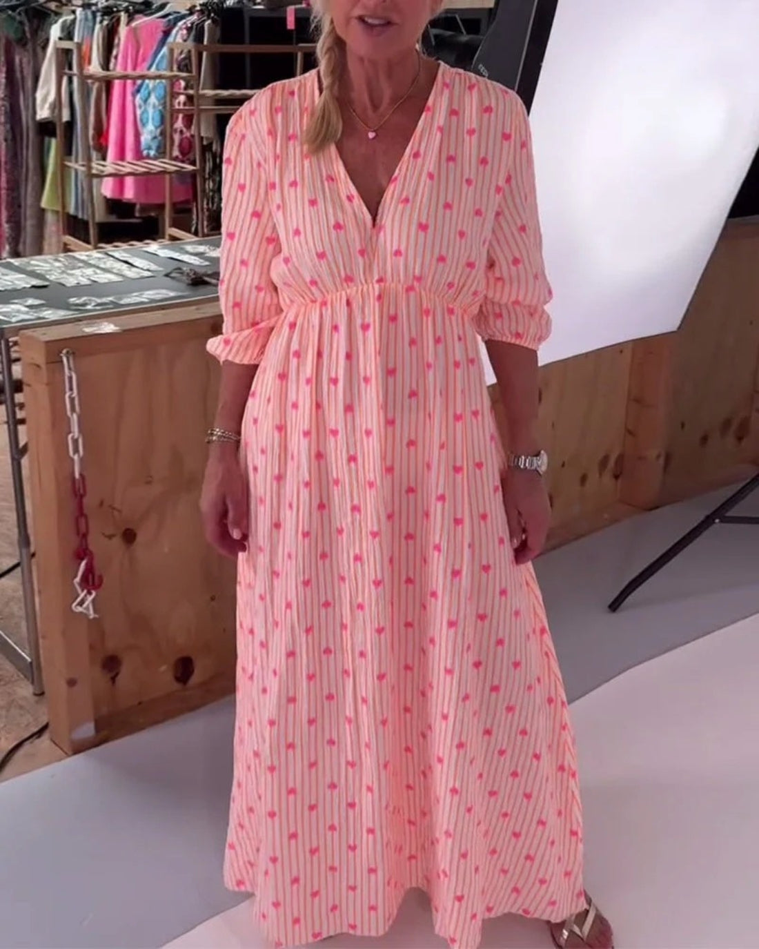 EOLISAN - BOHO DRESS KAL5411