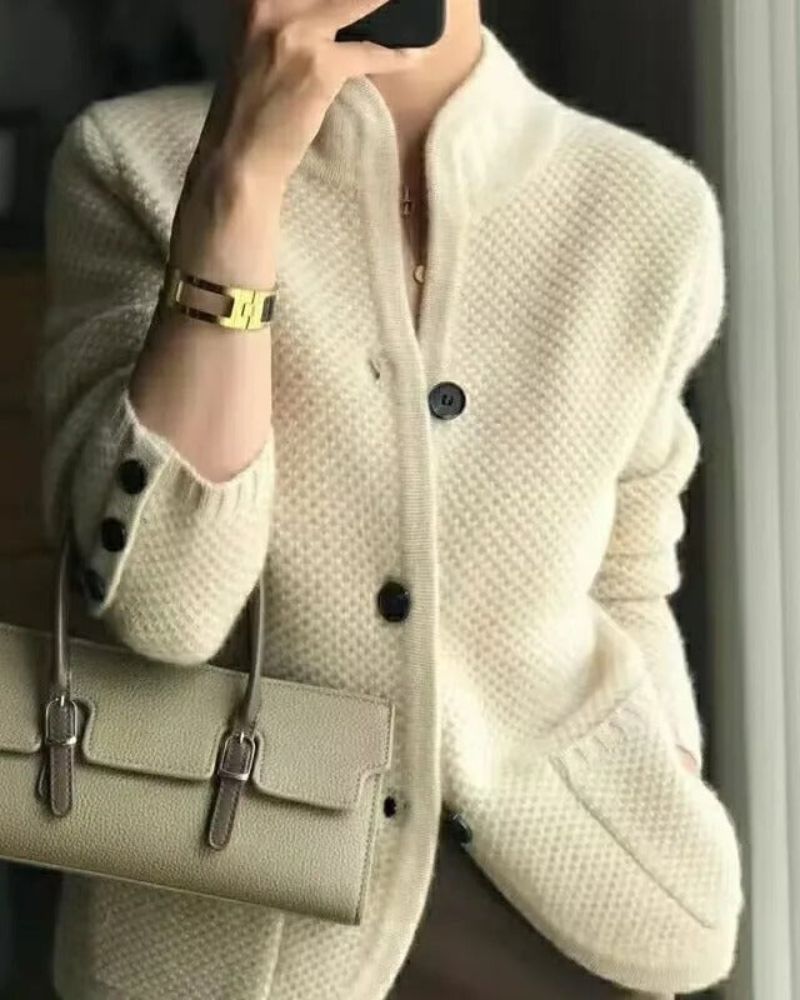 SARAE - Women's wool thick sweater jacket #VIE4189
