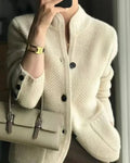 SARAE - Women's wool thick sweater jacket #VIE4189