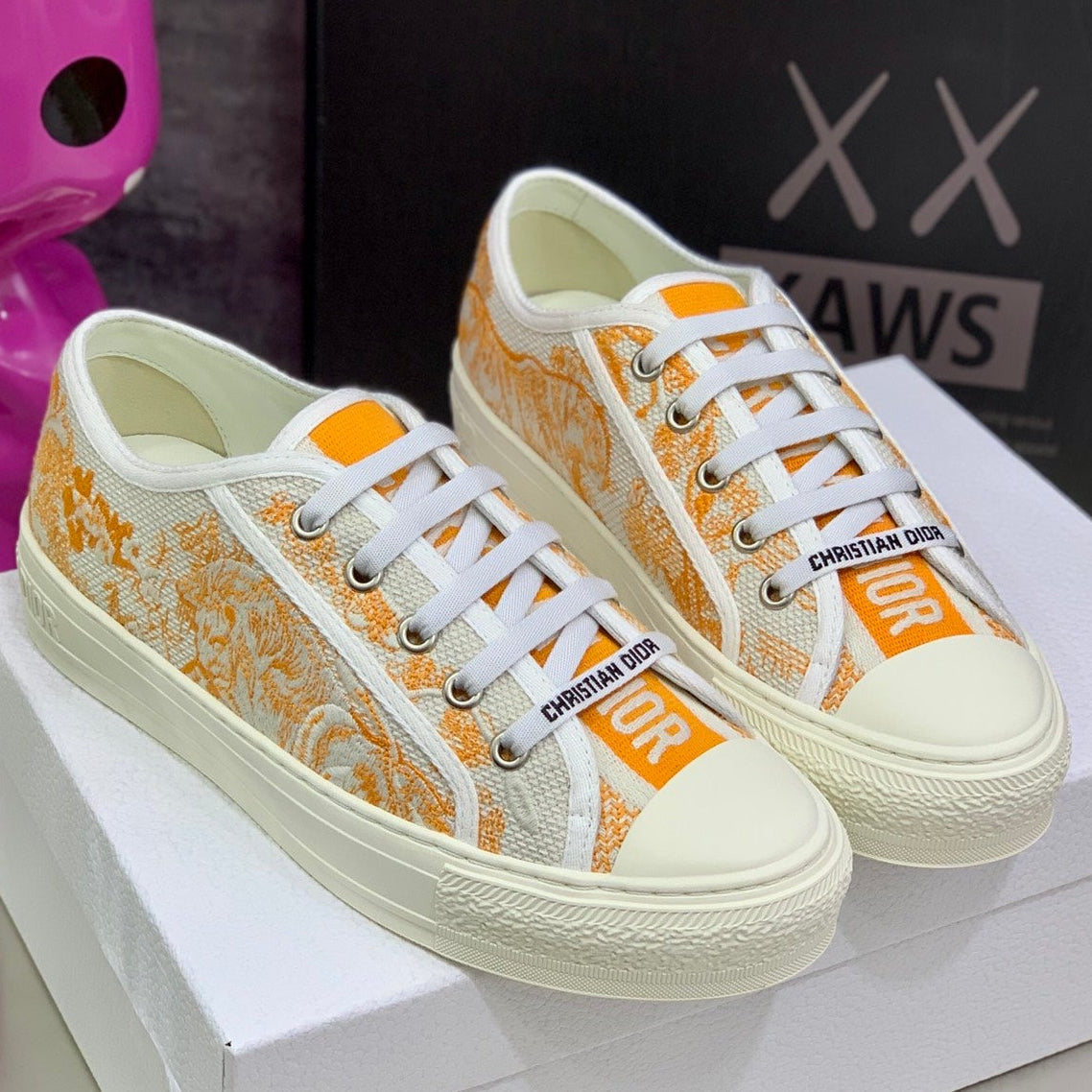 Dior 2026 Walk'n'Dior Sneakers Canvas Lace 966616