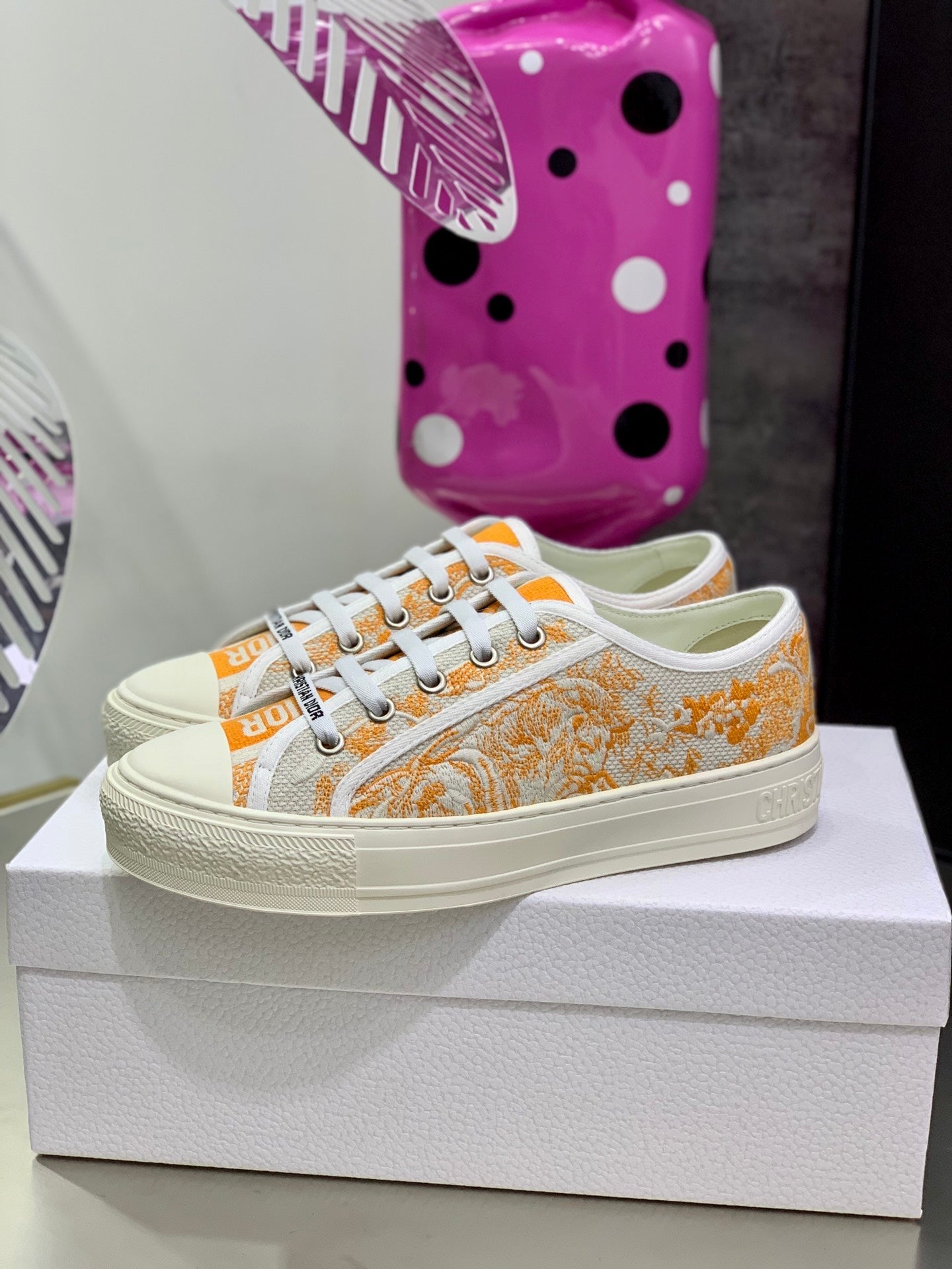 Dior 2026 Walk'n'Dior Sneakers Canvas Lace 966616