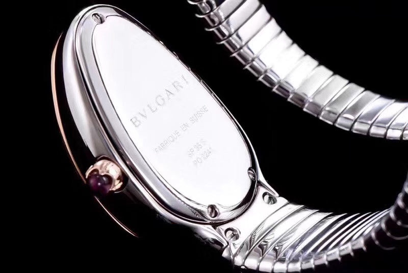serpenti tubogas 35mm pink gold silver