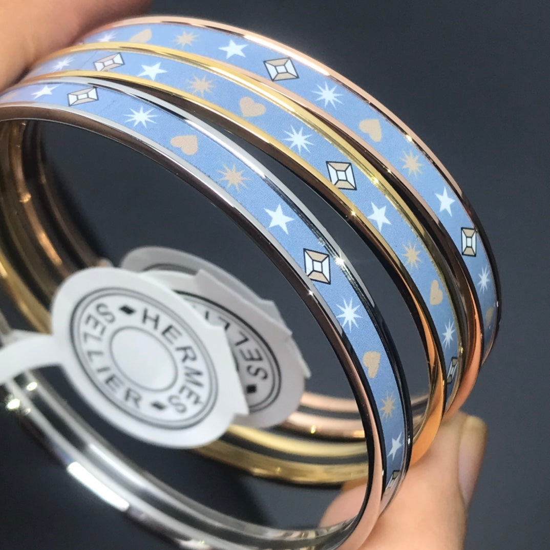 H Uni Bangle Blue Bracelet