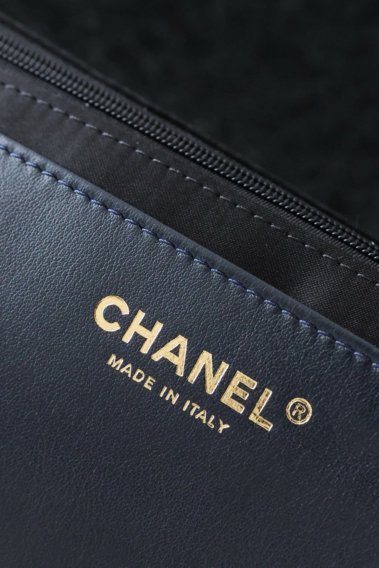 Chanel 2025 Maxi Flap Bag With Top Handle 56cm Black Wool Leather