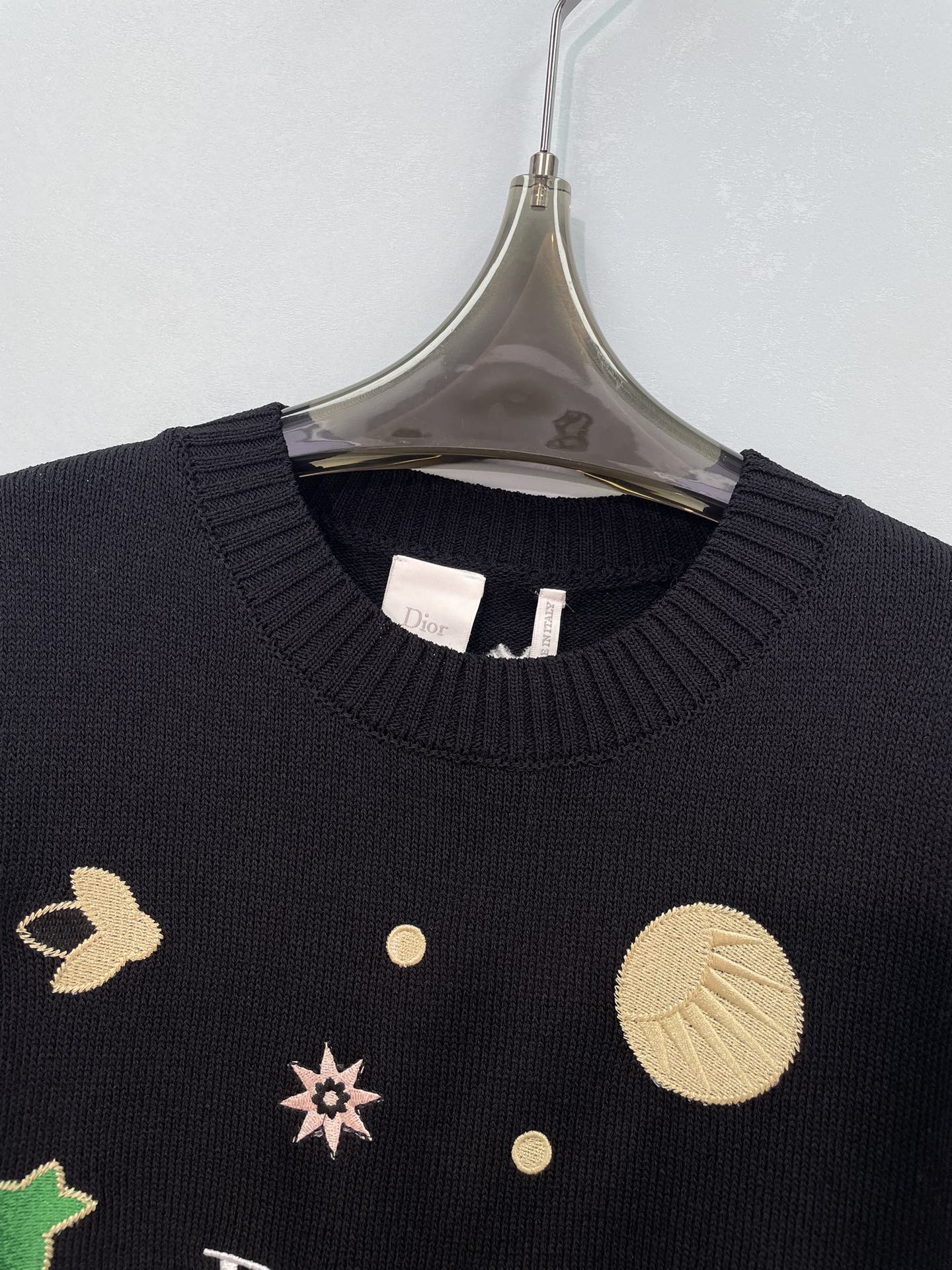 Dior 2026 Knit Short-sleeved Top Wool 757396