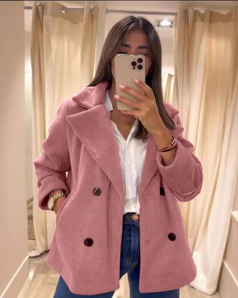 MOIREA - WILLOW BLUSH COAT #RSA11692