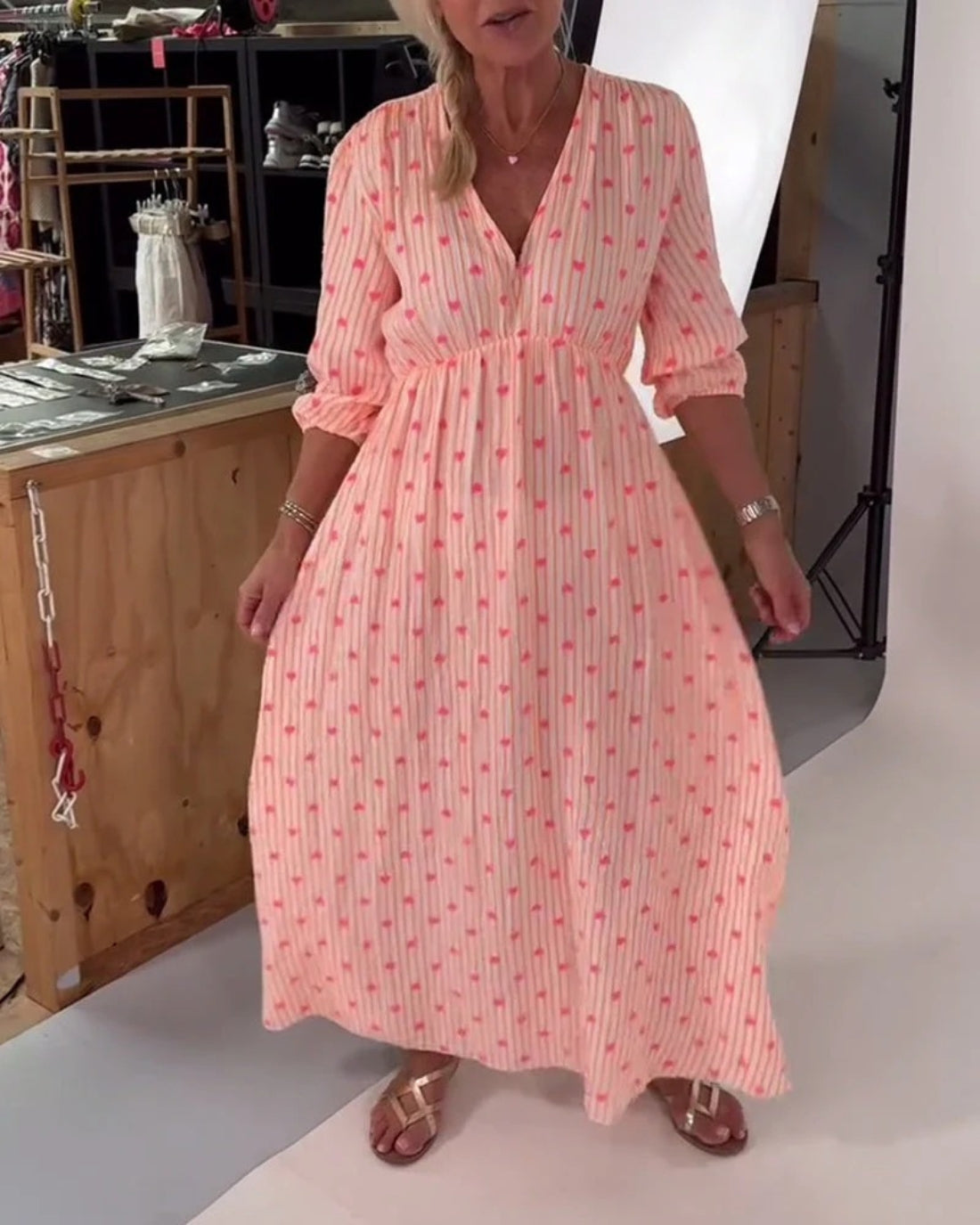 EOLISAN - BOHO DRESS KAL5411