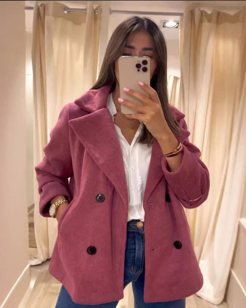 MOIREA - WILLOW BLUSH COAT #RSA11692