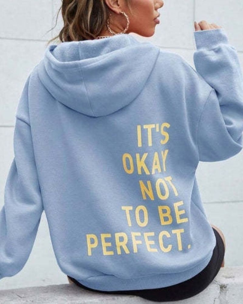 MAVIS - IT'S OK NOT TO BE PERFECT HOODIE #RSA12125