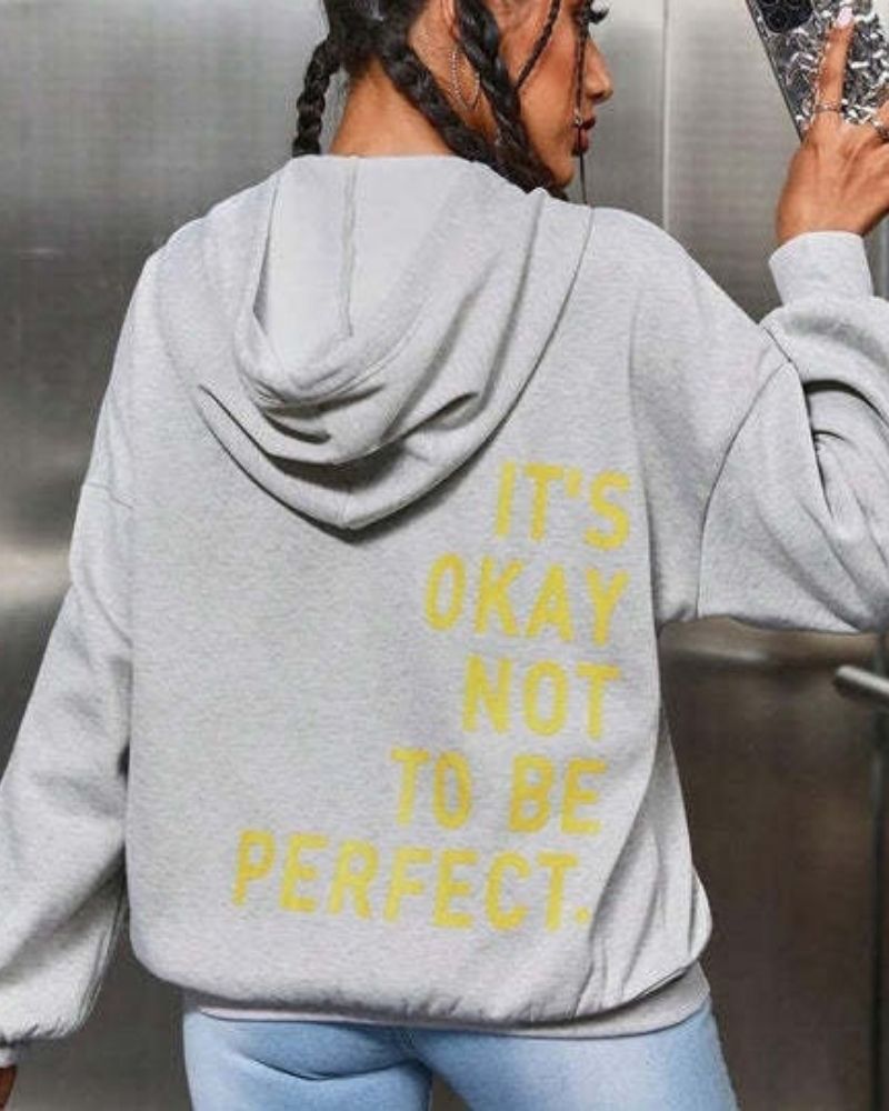 MAVIS - IT'S OK NOT TO BE PERFECT HOODIE #RSA12125