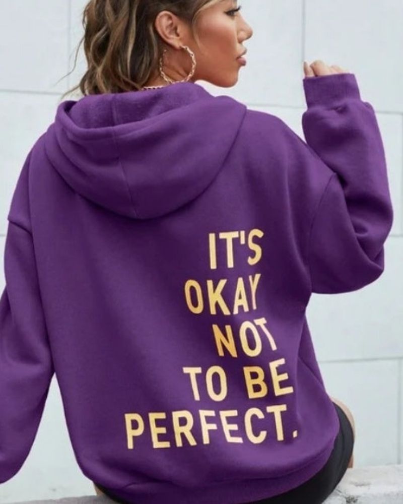 MAVIS - IT'S OK NOT TO BE PERFECT HOODIE #RSA12125