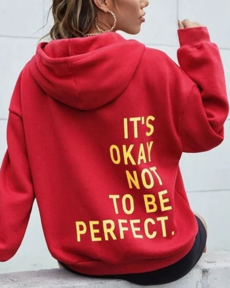MAVIS - IT'S OK NOT TO BE PERFECT HOODIE #RSA12125