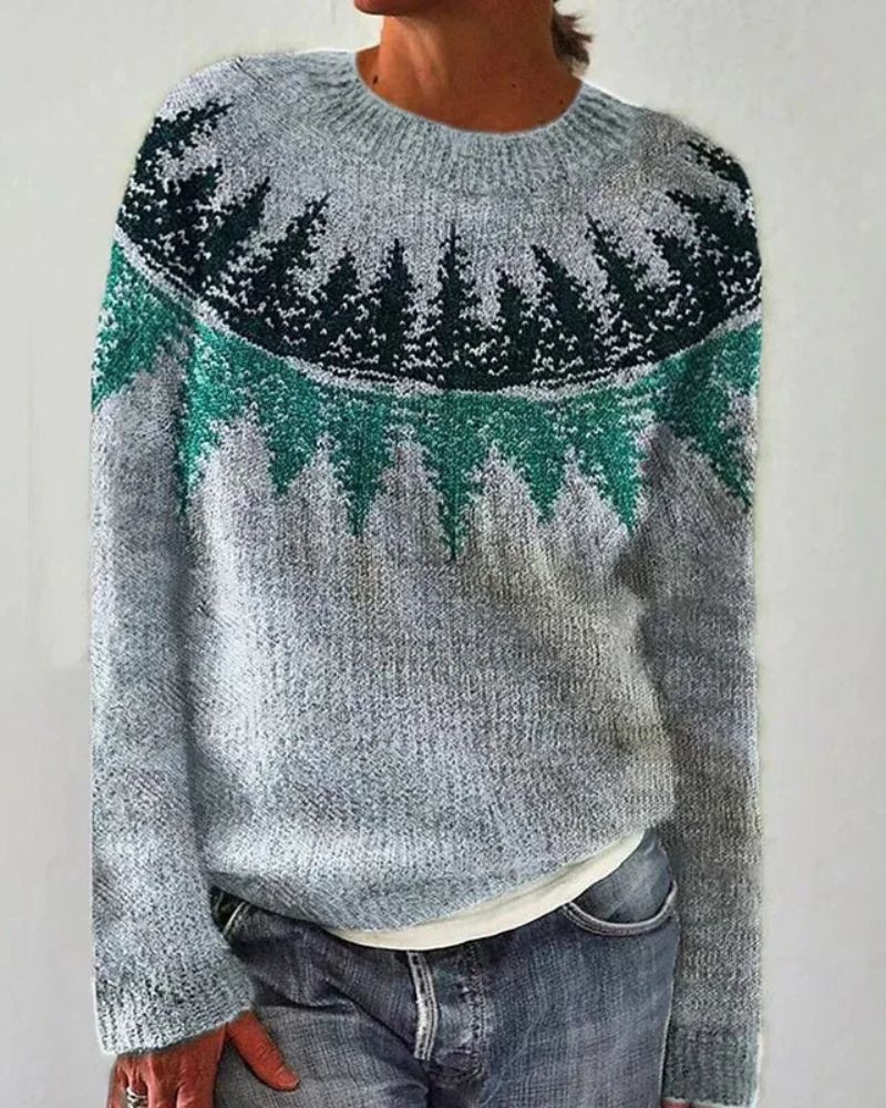 DANASIA - CLASSIC KNITTED SWEATER AUR1648
