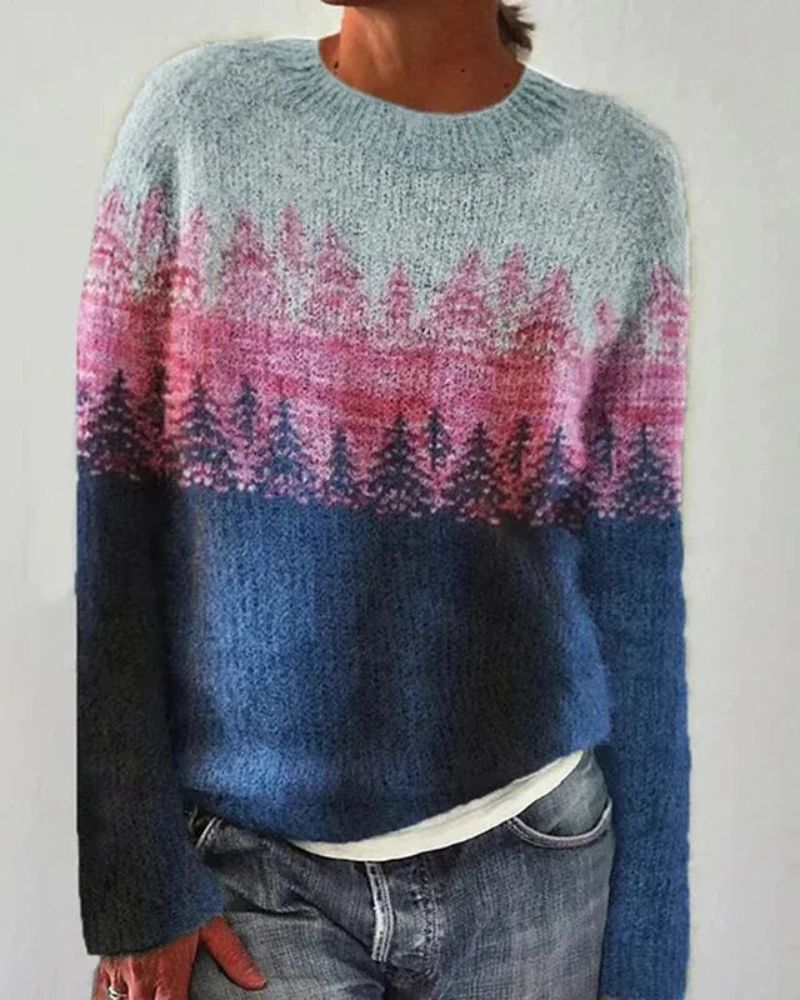DANASIA - CLASSIC KNITTED SWEATER AUR1648