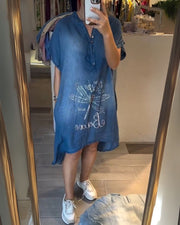 DALPHI - Casual denim dress #KAL4909