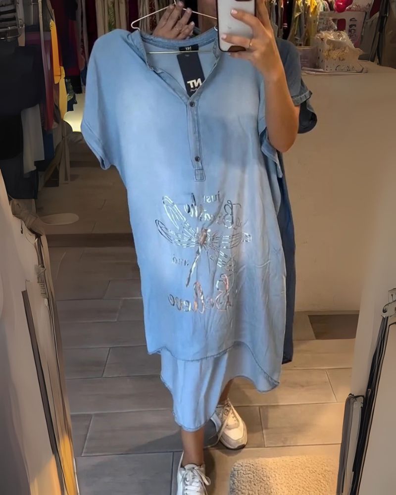 DALPHI - Casual denim dress #KAL4909