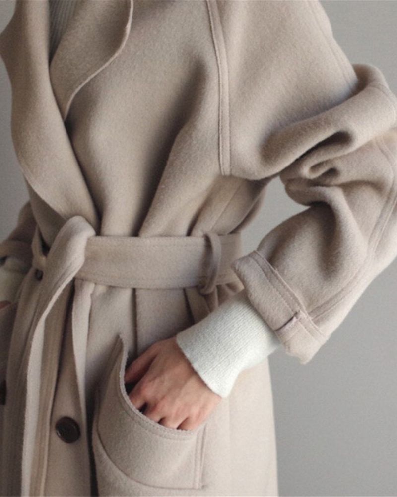 LEMIA - Elegant long coat NEO10208