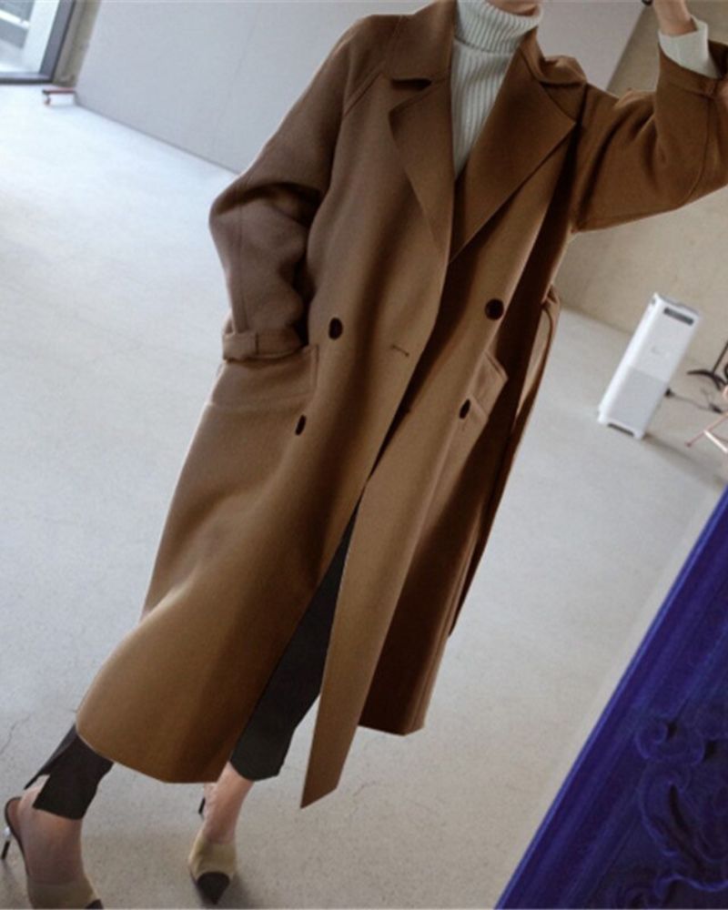 LEMIA - Elegant long coat NEO10208