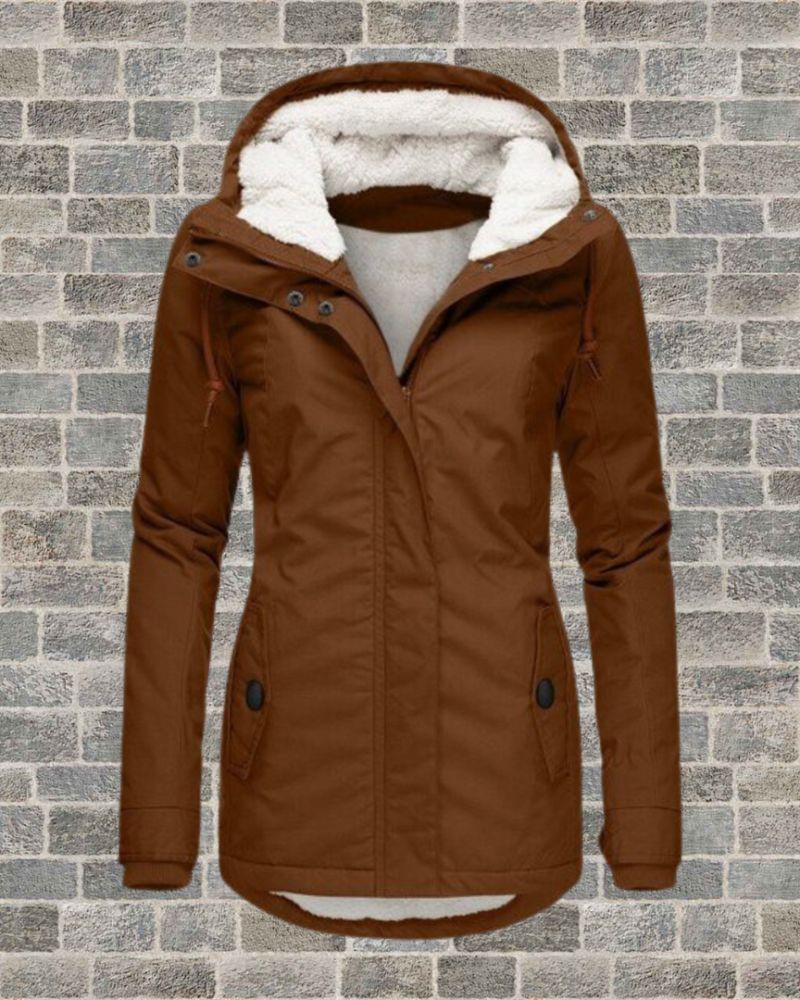 ARAINE - New Pleated Cotton Coat #NEO11021