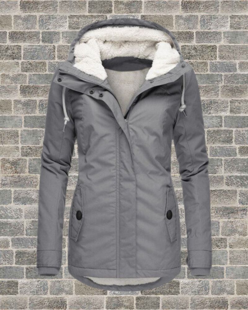 ARAINE - New Pleated Cotton Coat #NEO11021