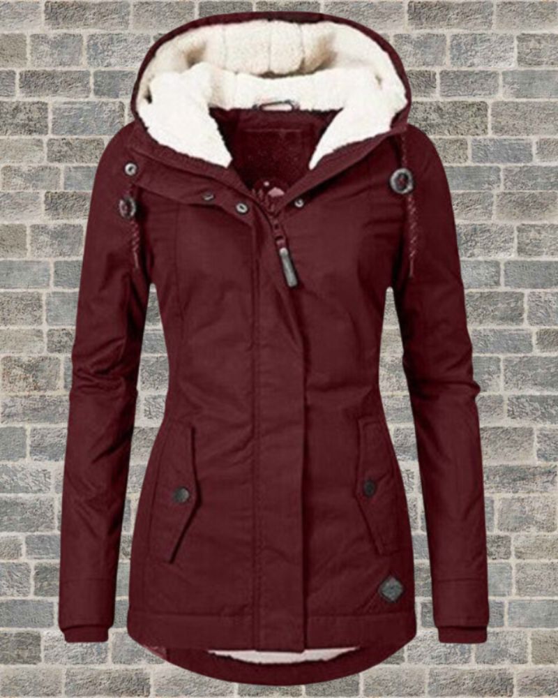 ARAINE - New Pleated Cotton Coat #NEO11021