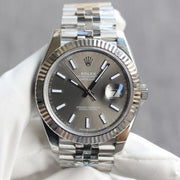 DATEJUST II 41 STAINLESS STEEL GREY DIAL