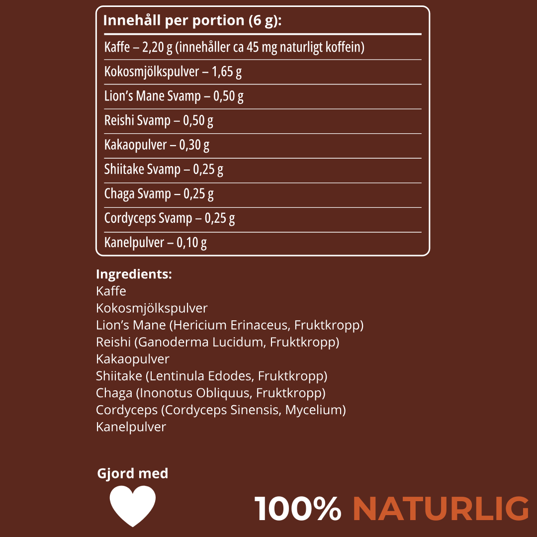 LIVRA Svampkaffeblandningen #VEV30258