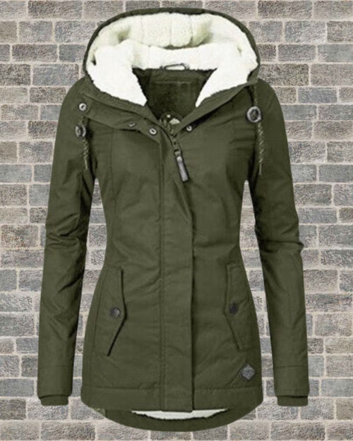 ARAINE - New Pleated Cotton Coat #NEO11021