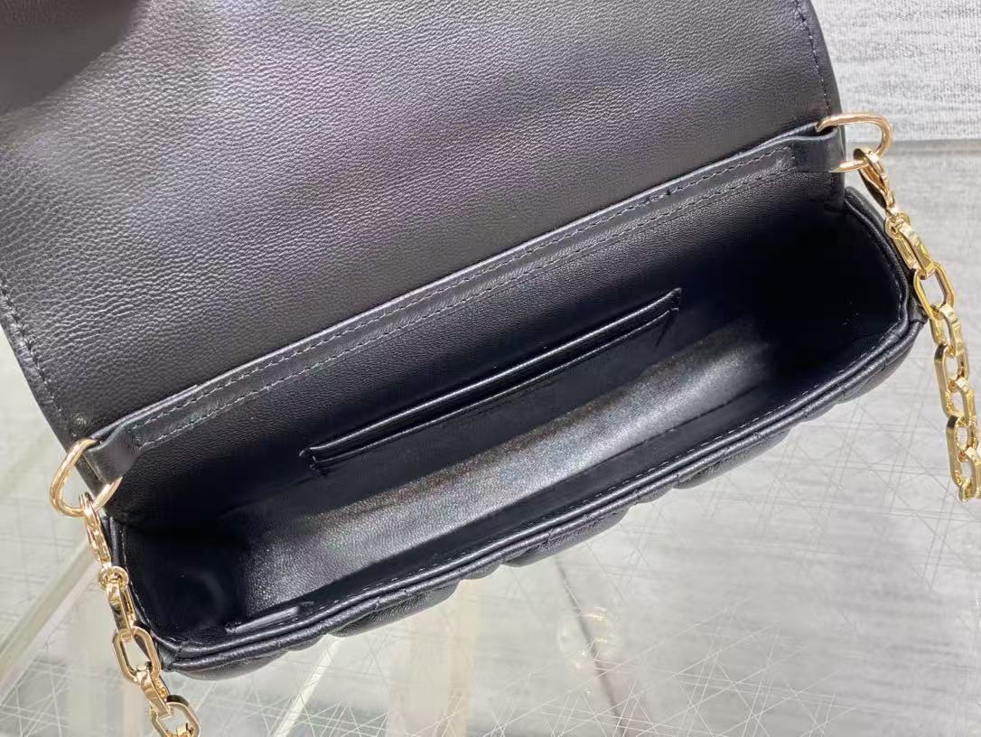 CD 2025 My Dior Bag Black Lambskin
