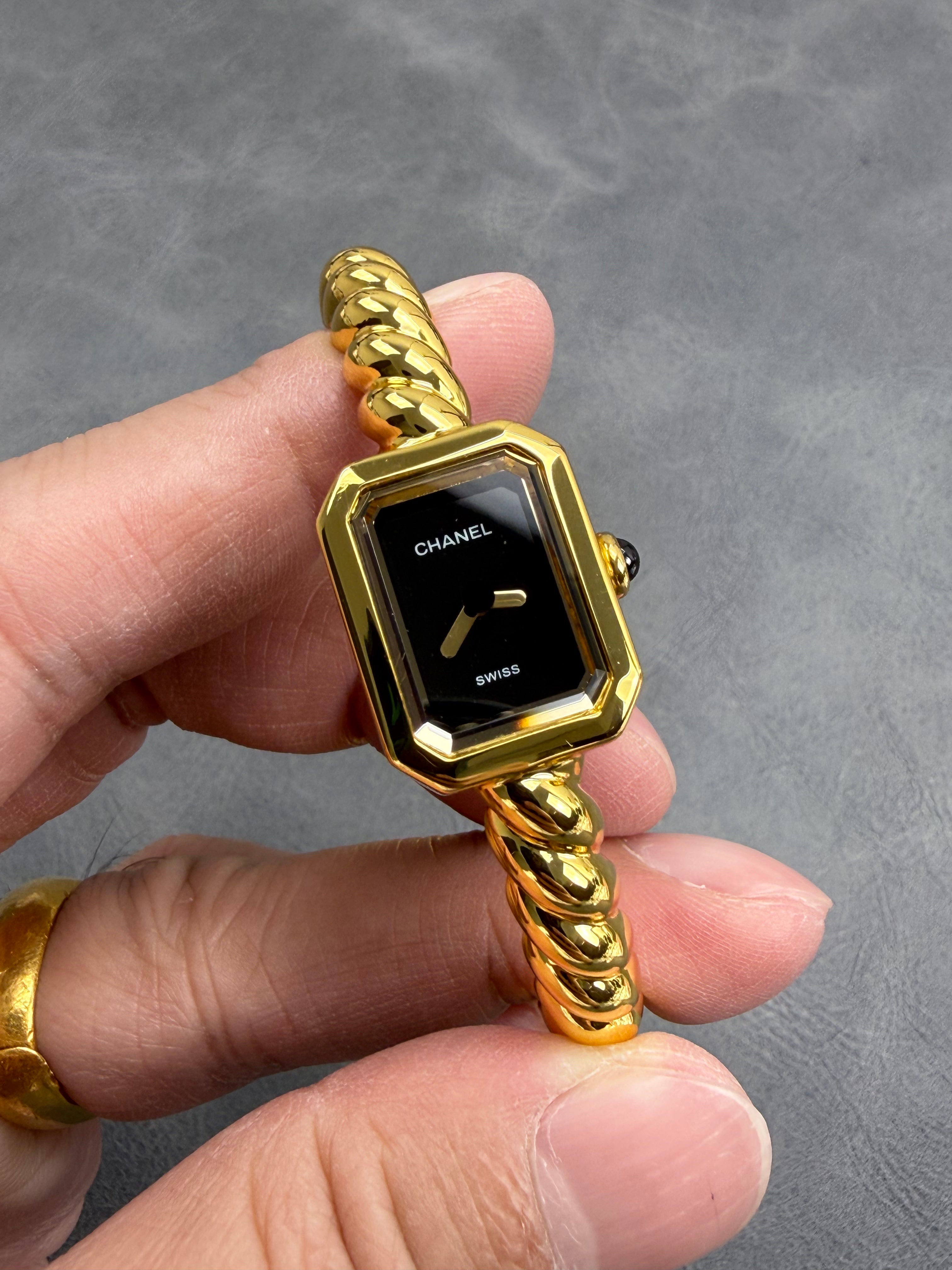 Chanel Premiere Galon Yellow Gold Watch