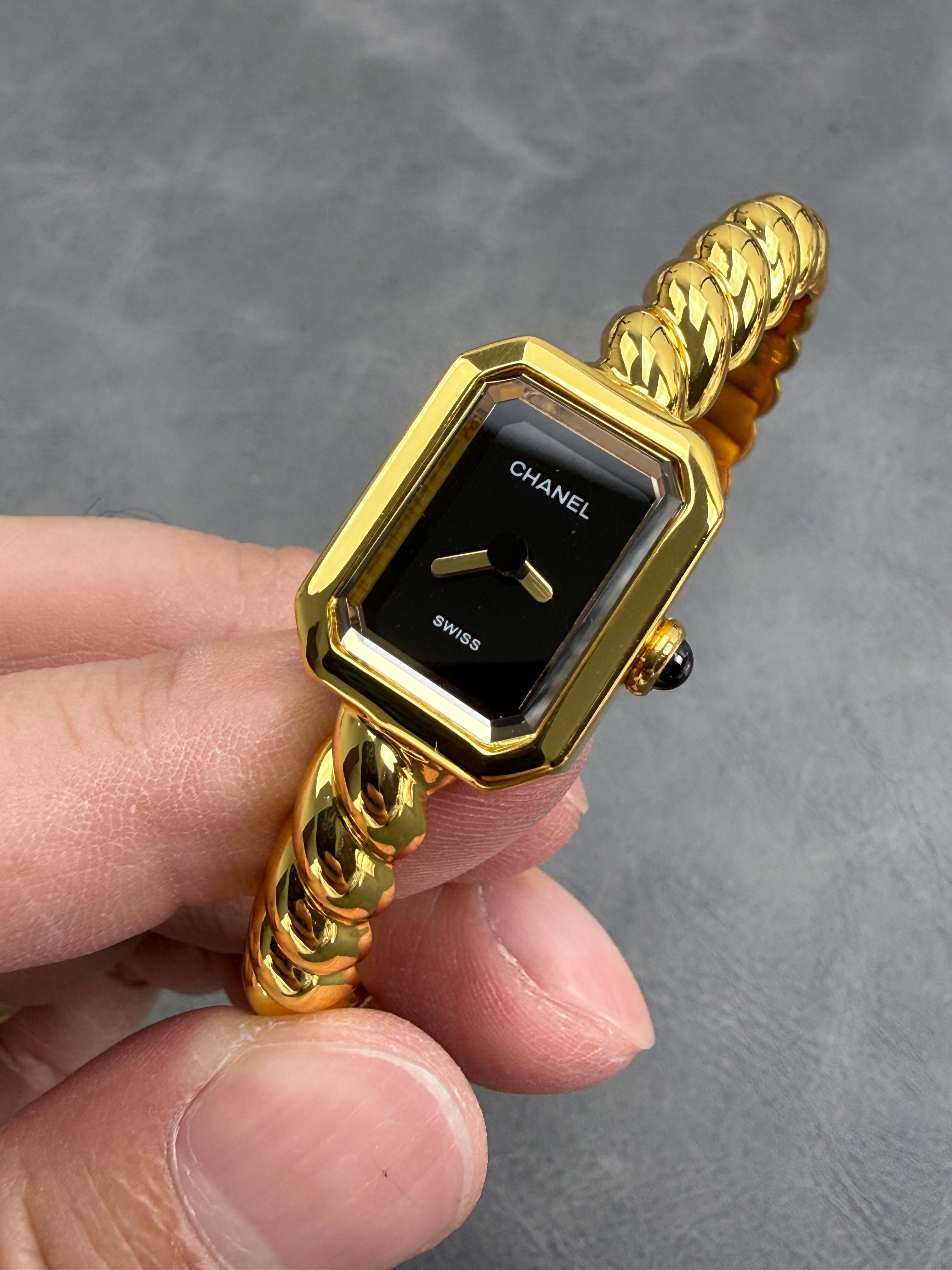 Chanel Premiere Galon Yellow Gold Watch