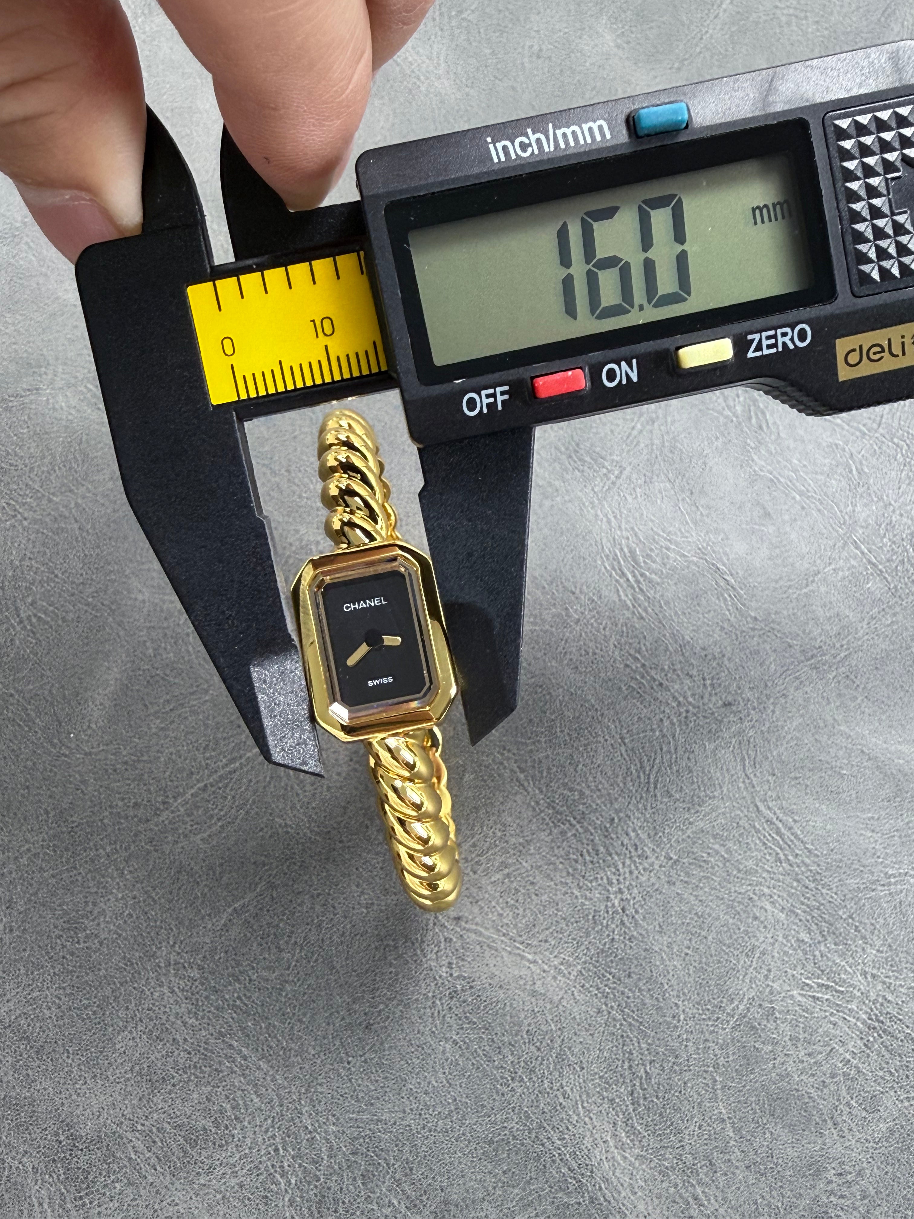 Chanel Premiere Galon Yellow Gold Watch