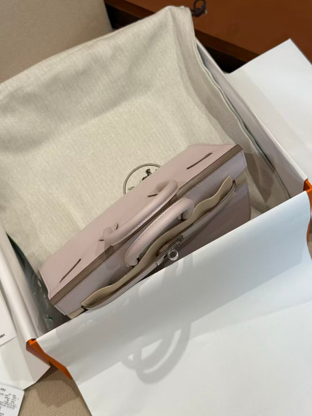 Hermes 2026 Birkin Bag 25cm Light Pink Epsom Leather