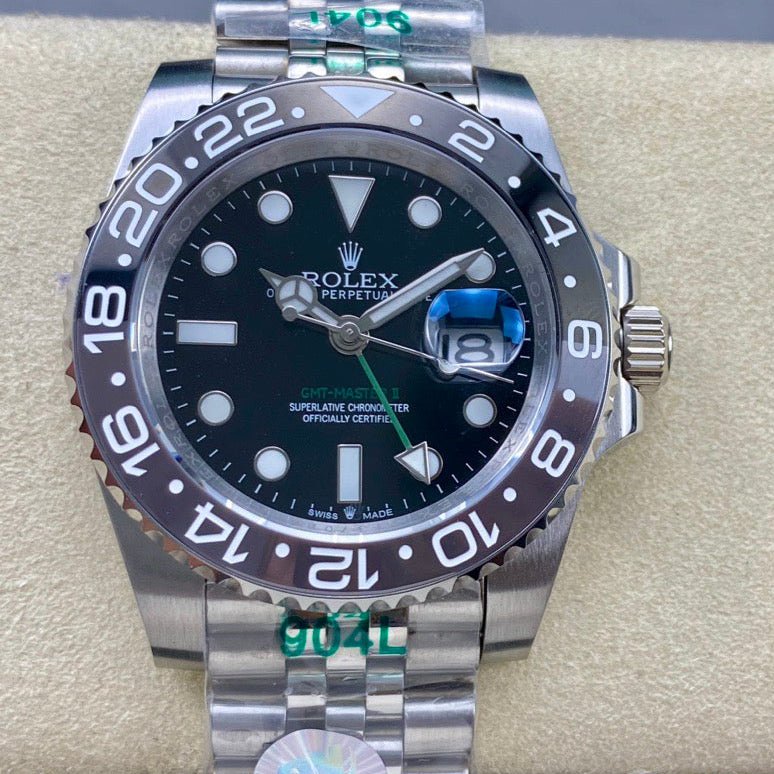ROLEX GMT-MASTER II 126710GRNR 40MM BRUCE WAYNE CERAMIC STEEL
