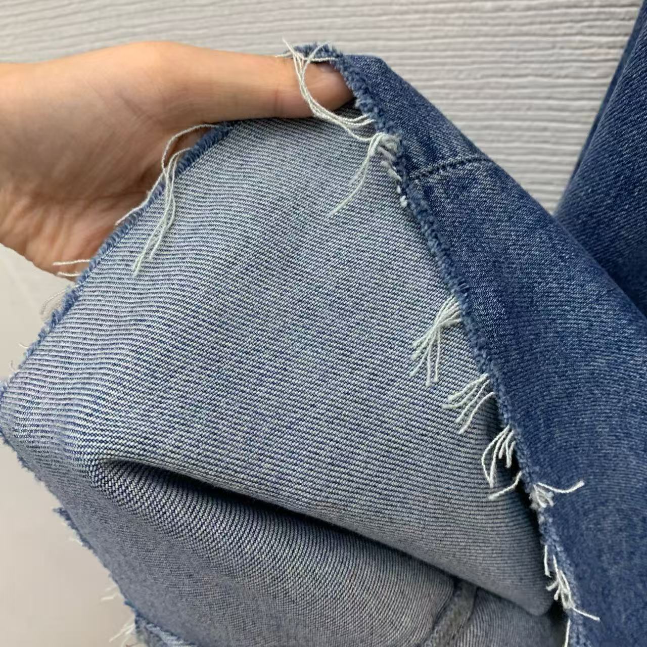 Chanel 2026 Maxi Skirt Blue Denim Cotton 411882